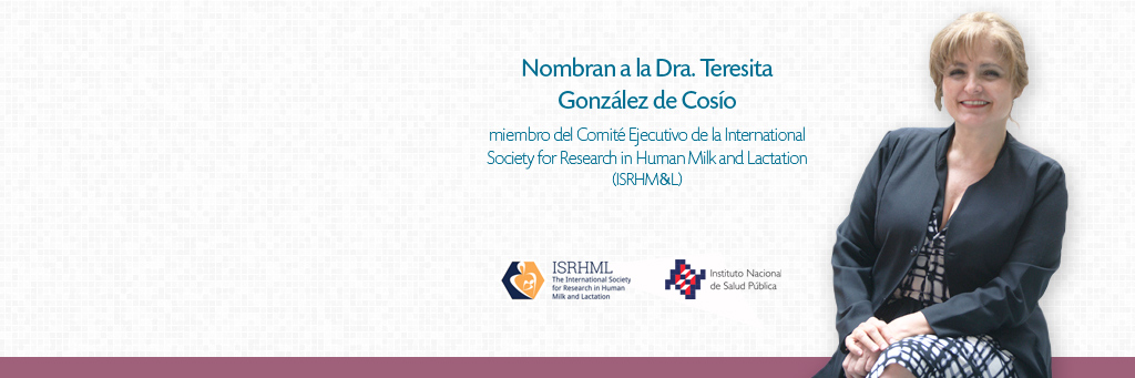 INVESTIGADORA DEL INSP, PARTE DEL COMITÉ EJECUTIVO DE LA ISRHM&L