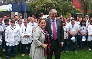 El Director General del INSP y la representante de UNICEF en México lanzan la ENIM2015